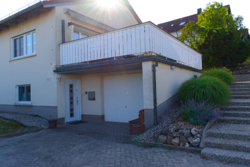 Eingangsberich Ferienwohnung "Am Steigerwaldrand" - www.apartment-steigerwald.de