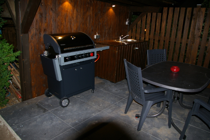 G&auml;steterrasse - Ferienwohnung "Am Steigerwaldrand" - www.apartment-steigerwald.de